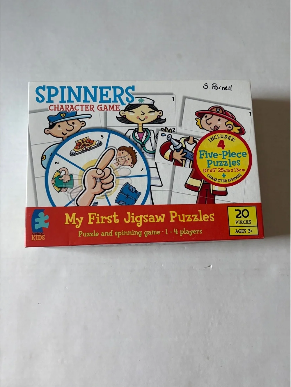Spinners character game